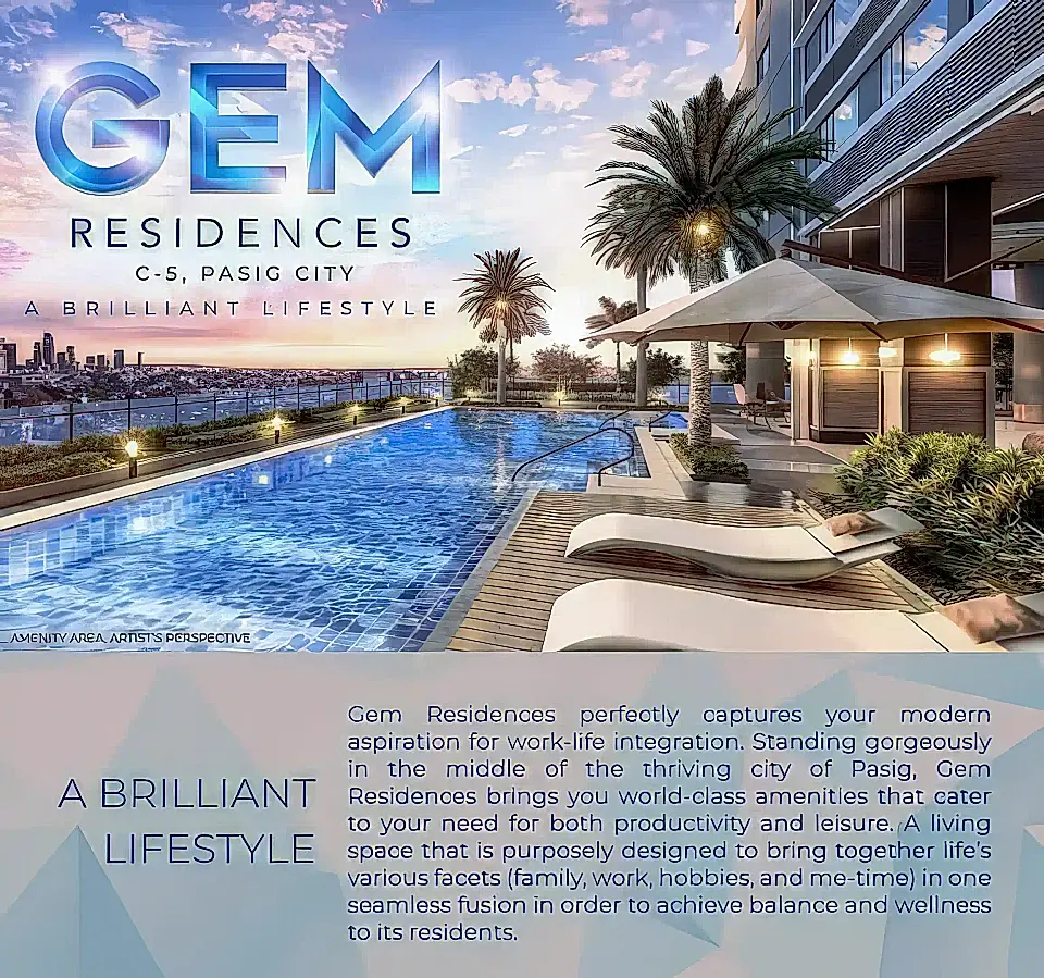 Resort-Type Condo for Sale in Pasig, Metro Manila, Philippines