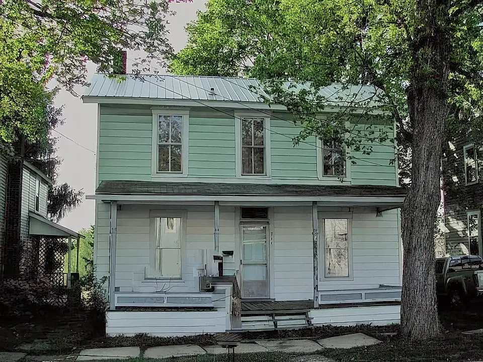 Colonial Home for Sale in Punxsutawney, Pennsylvania, USA
