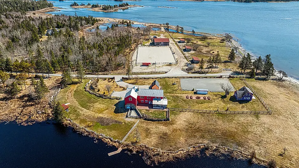 Equestrian Homestead + Land for Sale in Shelburne County, Nova Scotia, Canada