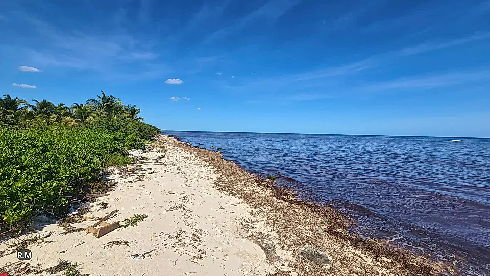 Beachfront Building Lot for Sale in Othon P. Blanco, Quintana Roo, Mexico