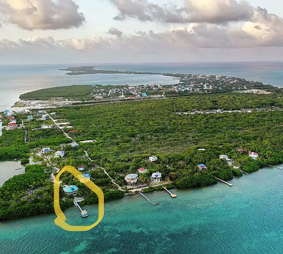 Oceanfront Home for Sale in Caye Caulker, Belize