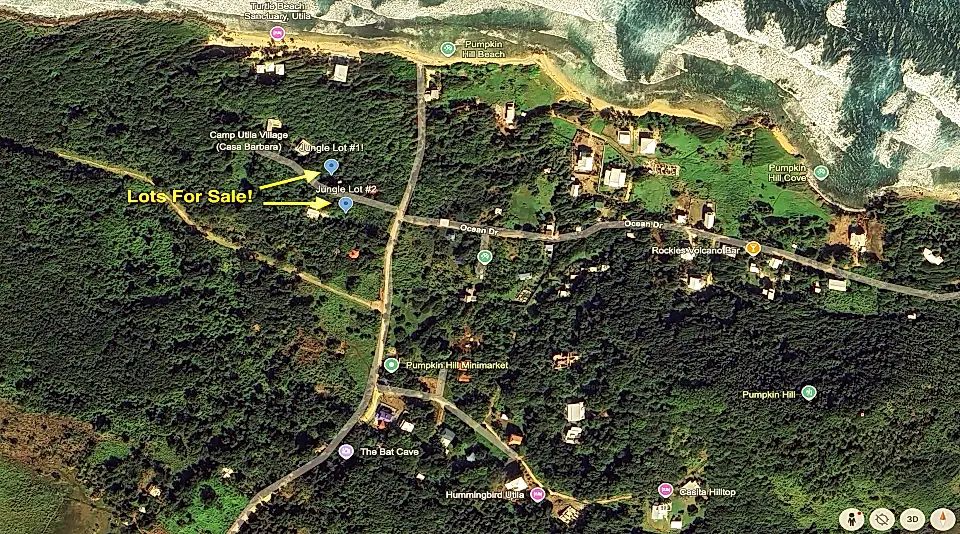 Prime Building Lots for Sale in Utila, Bay Islands, Honduras