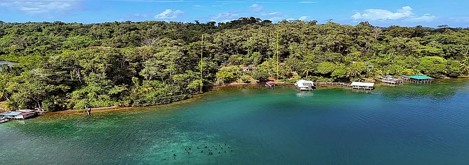 Waterfront with Cabin and Dock for Sale in Bocas Del Toro, Panama