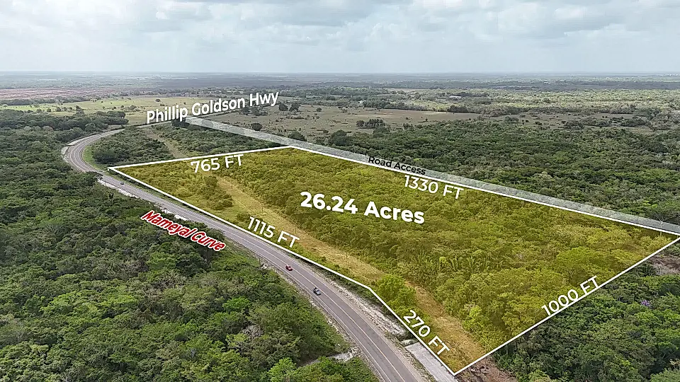 Commercial Land for Sale in Orange Walk, Belize